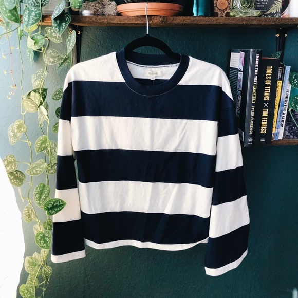 NWT Madewell striped top - Picture 3 of 3